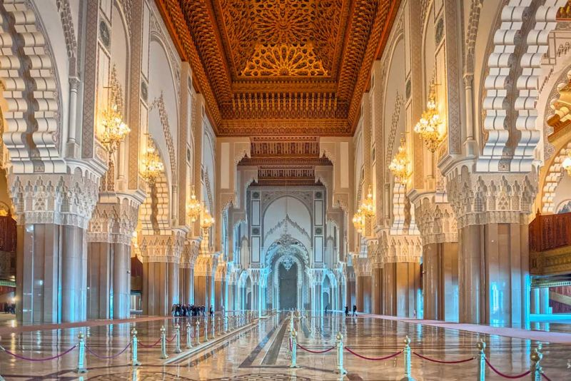 Hassan II Mosque in Casablanca