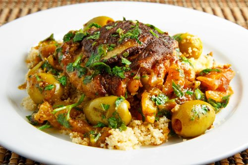 Moroccan Tagine with Olives